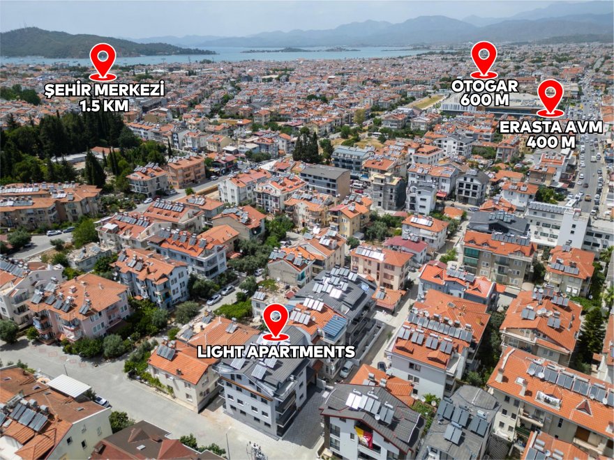 Turizm amaçlı Kiralık Daireler (Light Apartments Fethiye )  